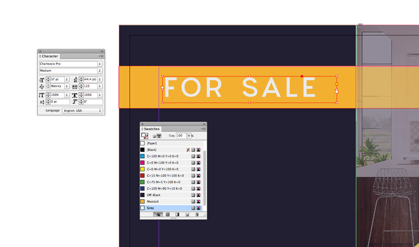 grey font color