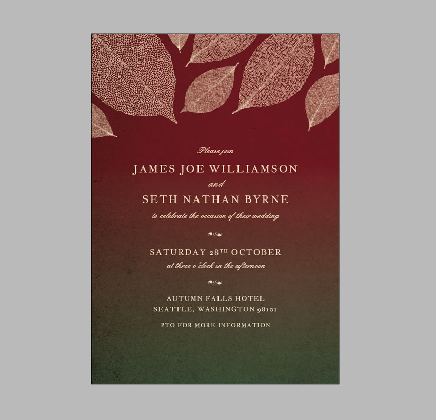 invite design