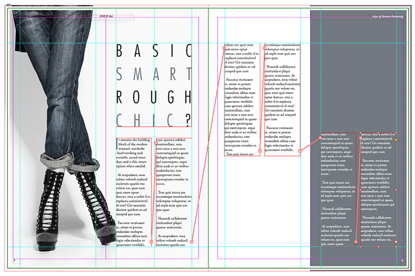 Threaded Text
