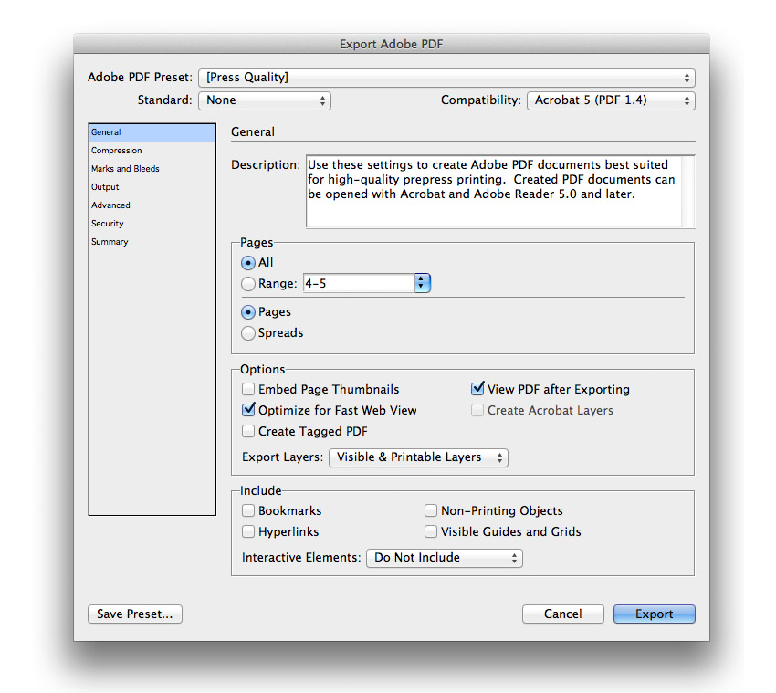 Export to PDF