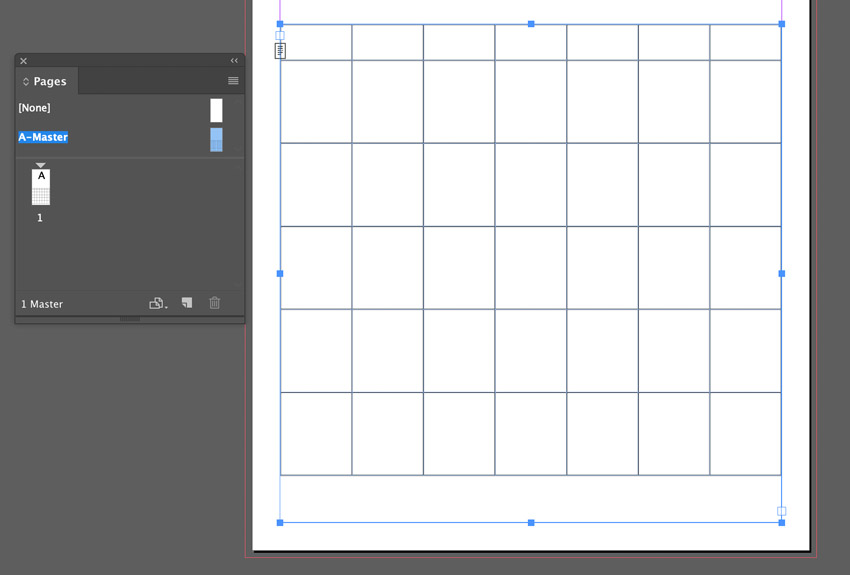 Resizing the top cells