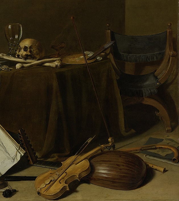 Pieter Claesz vanitas still life