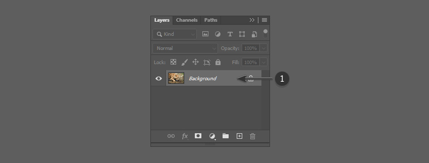 How to Mirror in Photoshop Tutorial Double click layer