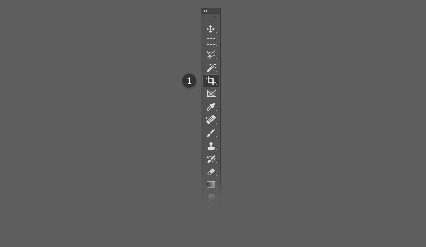 How to Mirror an Image in Photoshop Tutorial Crop tool