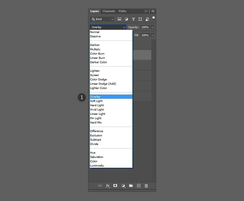 Adobe Photoshop Mirror Image Tutorial Select overlay