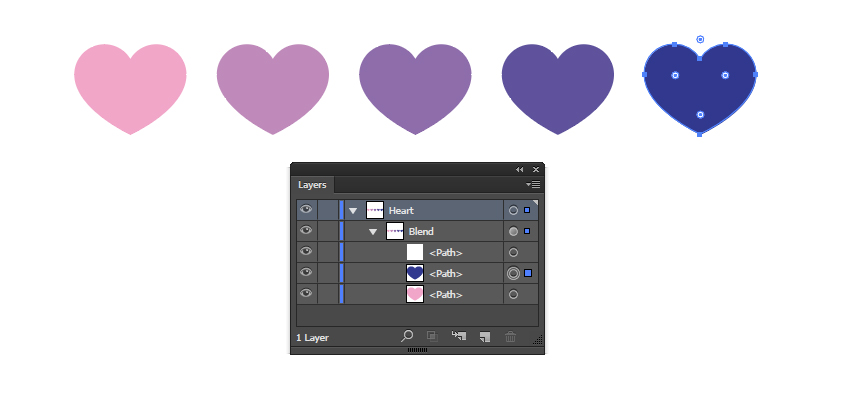 Create the colours you wish