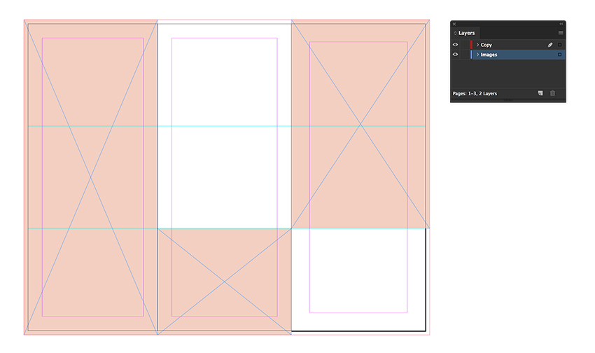 use the rectangle tool to add images