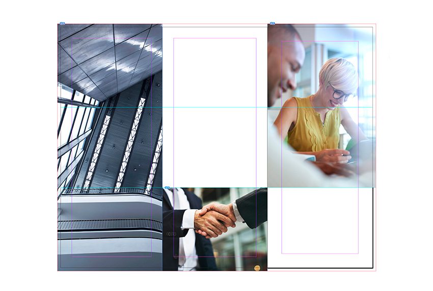 place images into the rectangles