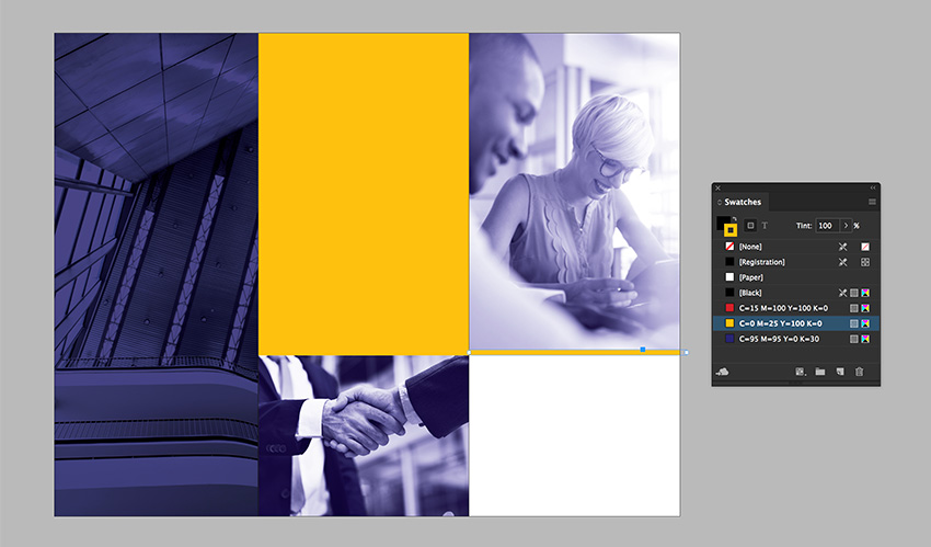 add a background to page 2 and a stroke to page 3