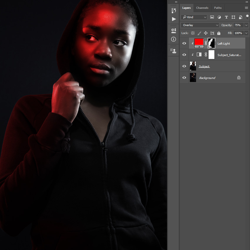 brushing into layer mask