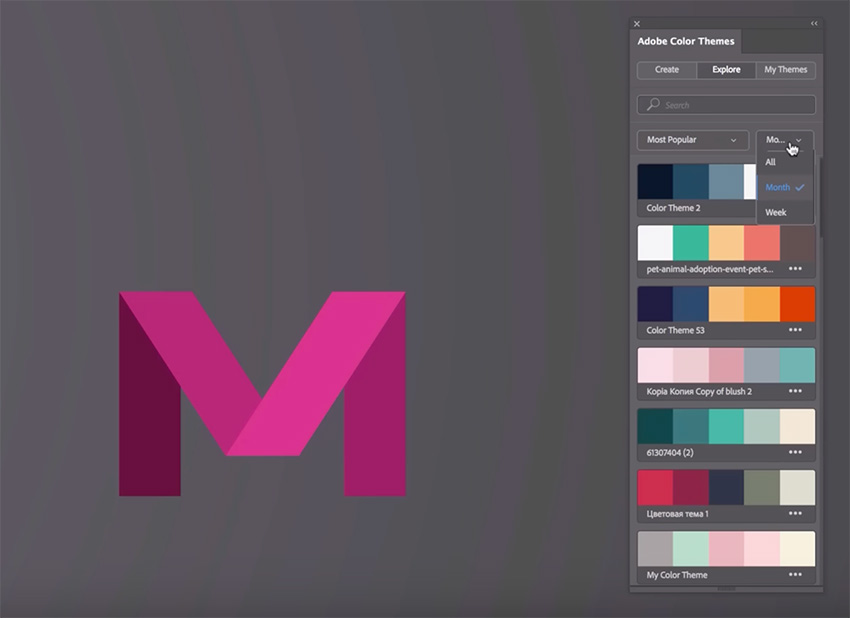 adobe color themes