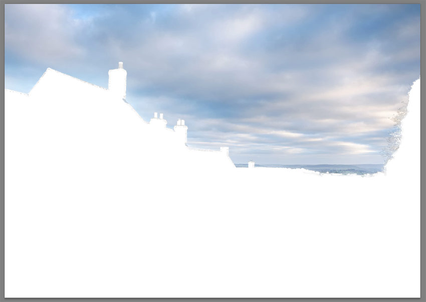how to select with refine edge