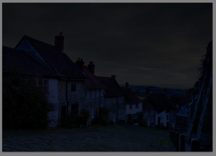 photo filter night effect