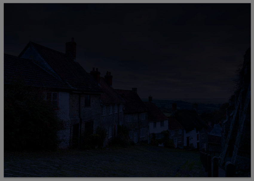 intense darkening photo filter