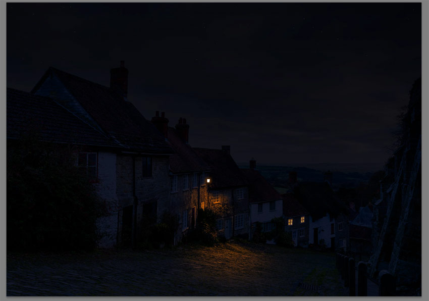 how to paint shadows on layer mask